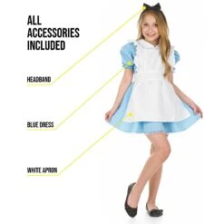 Vestito Alice Nel Paese Delle Meraviglie Bambina 7 Vestito Alice Nel Paese Delle Meraviglie Bambina -Vendite Morphsuits b2bc41bf3ee27336dfc671212c1c3bcccbcf92d0e5b3383769c3cb00857ebc59