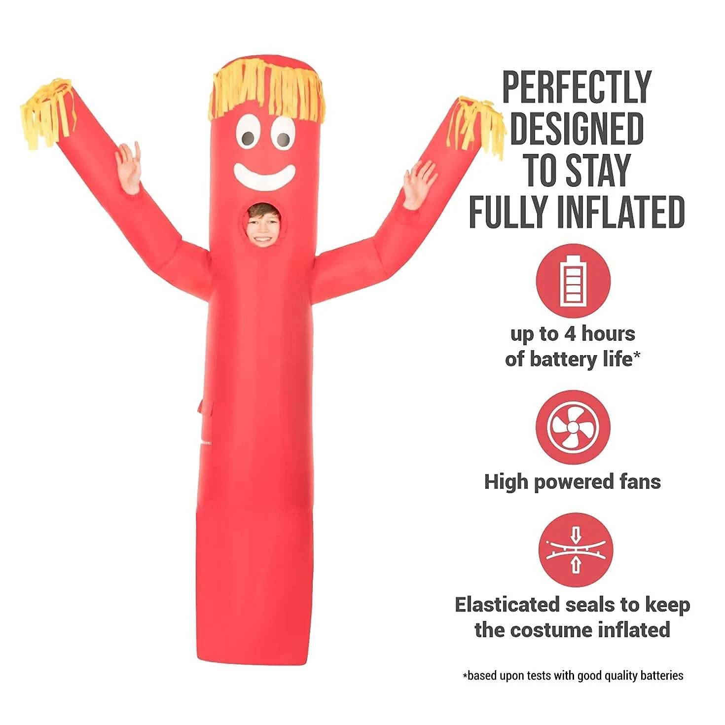 Costume Pupazzo Gonfiabile Che Saluta Bambino 4 Costume Pupazzo Gonfiabile Che Saluta Bambino - immagine 2