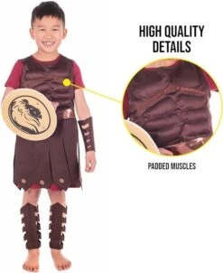 Costume Gladiatore Bambino 9 Costume Gladiatore Bambino -Vendite Morphsuits b9fe00607370a68c55d4d1c62c46ead1e299c81be354737fba12a7001b734ffe