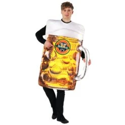 Mens Beer Glass Tabard Costume 12 Mens Beer Glass Tabard Costume -Vendite Morphsuits beer costume beer stein tabard 5
