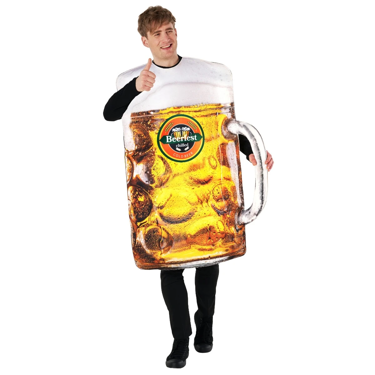 Mens Beer Glass Tabard Costume 6 Mens Beer Glass Tabard Costume - immagine 4