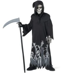 Kids Grim Reaper Glow In The Dark Costume