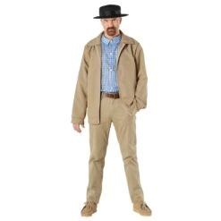 Costume Da Chimico Gangster Bianco Da Uomo -Vendite Morphsuits breaking bad costume mens 2