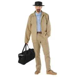 Costume Da Chimico Gangster Bianco Da Uomo -Vendite Morphsuits breaking bad costume mens 3