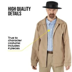 Costume Da Chimico Gangster Bianco Da Uomo -Vendite Morphsuits breaking bad costume mens 9