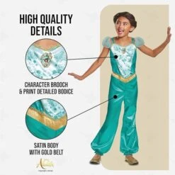 Costume Jasmine Classico Bambina 9 Costume Jasmine Classico Bambina -Vendite Morphsuits c9b8cd2518246b4cd8e981c479d2f11cb2f52afdb69dd0d87d9044a3fdca2426