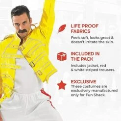 Costume Da Leggenda Del Rock Uomo 10 Costume Da Leggenda Del Rock Uomo -Vendite Morphsuits cf9e21ec6779abee6db623f92cdd9e8b7abd69268020fa156771254a8a02efaa