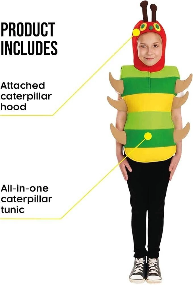 Costume Bruco Bambini 4 Costume Bruco Bambini - immagine 2