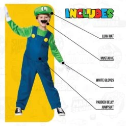 Costume Luigi Bambino -Vendite Morphsuits d5cf72b1aed86e3e4481ff49d6b52e11a5fe504124f4e35c61bdbcdc96457793