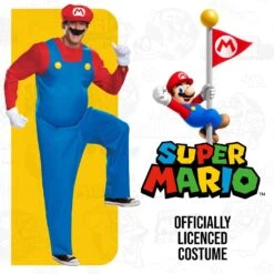 Costume Super Mario Adulti 11 Costume Super Mario Adulti -Vendite Morphsuits d73390adc2a6a144a5c0bd1f8cc517425b8013a1398f0ec763bbfb5d9b3fbb99