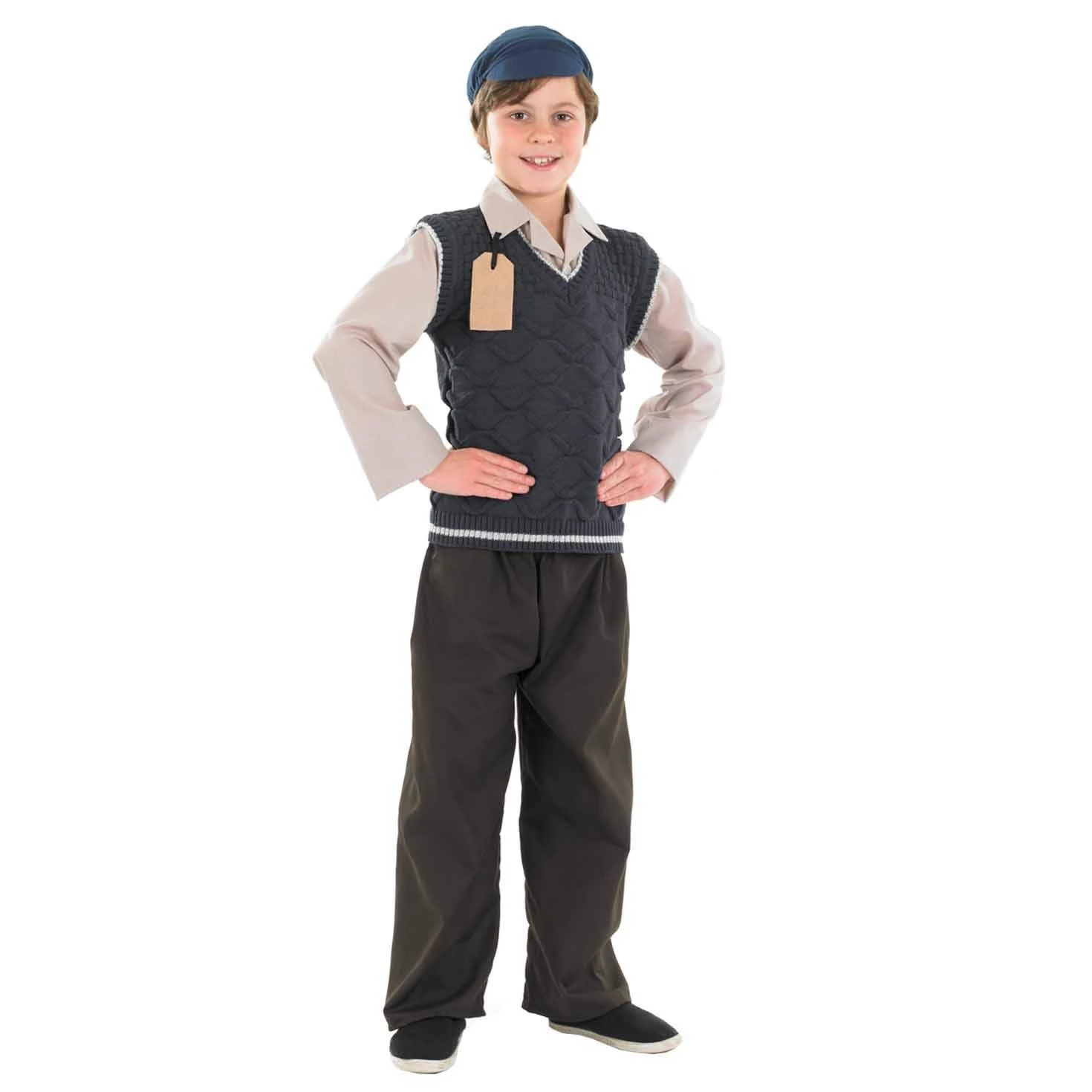Costume Scolaretto Sfollato Bambino 3 Costume Scolaretto Sfollato Bambino