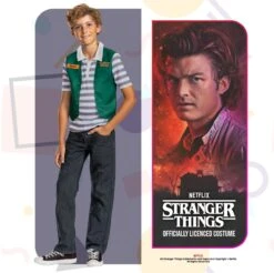 Kids Steve Video Stop Stranger Things Costume -Vendite Morphsuits disk124469 stranger things steve family video kids feature 01 min