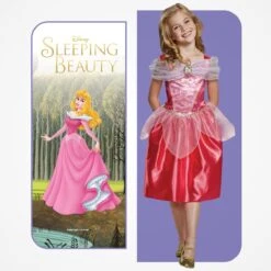 Vestito Principessa Aurora Classico Bambina -Vendite Morphsuits disk140589 01 min