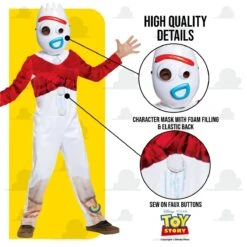 Costume Forky Deluxe Bambino -Vendite Morphsuits disk141309 03 min