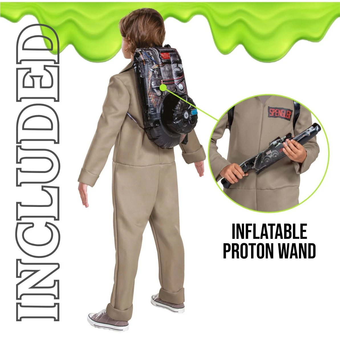 Zaino Protonico Gonfiabile Ghostbusters Per Bambini 4 Zaino Protonico Gonfiabile Ghostbusters Per Bambini - immagine 2