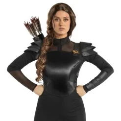 Costume Da Cacciatrice Distopica Per Donna -Vendite Morphsuits dystopian teen hunger costume games women 6
