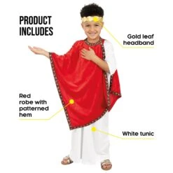 Costume Imperatore Romano Bambino -Vendite Morphsuits e9fbea61c425bf03e5e587eb996e32be43682648eec2927963ce7e10ad2d2868