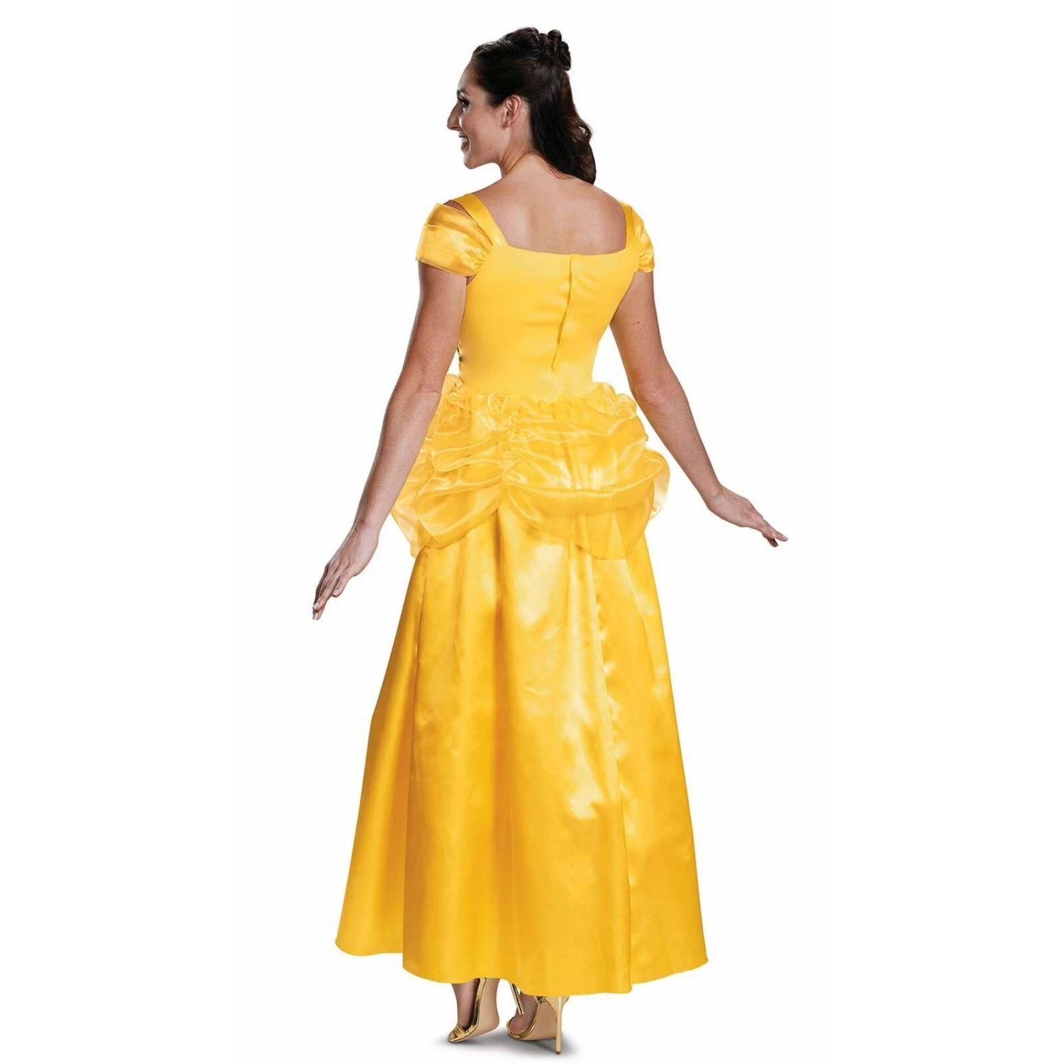 Vestito Principessa Belle Classico Adulti 7 Vestito Principessa Belle Classico Adulti - immagine 5