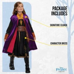Costume Anna Viandante Frozen 2 Deluxe Bambina -Vendite Morphsuits f02a671a756b8517891e13696cc960f6e3b44adb70b8094ca6caf2d8cfb975c7