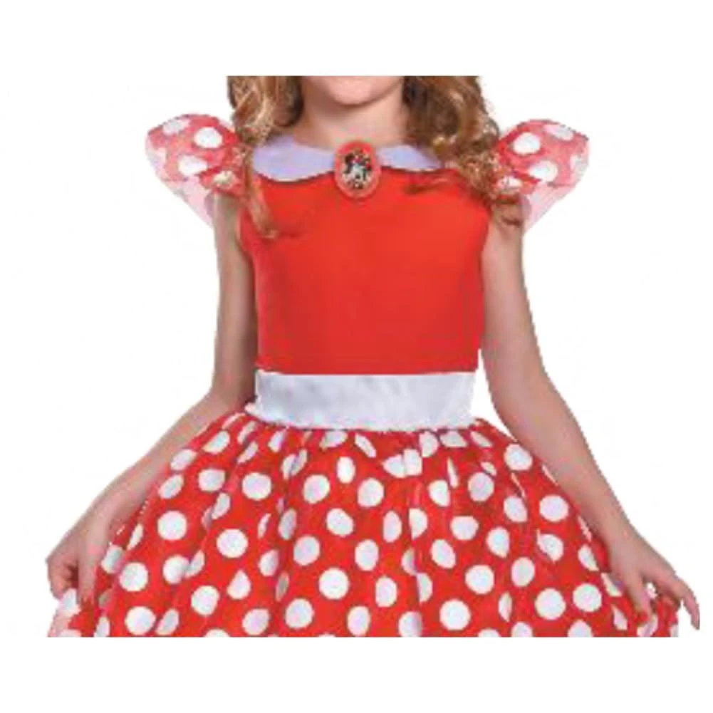 Costume Minnie Classico Rosso Bambina 6 Costume Minnie Classico Rosso Bambina - immagine 4