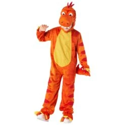 Costume Dinosauro T-Rex Arancione Bambino -Vendite Morphsuits fjubgweg