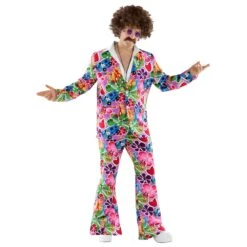Costume Hippie Uomo -Vendite Morphsuits fn3329 mens phychedelic suit 5
