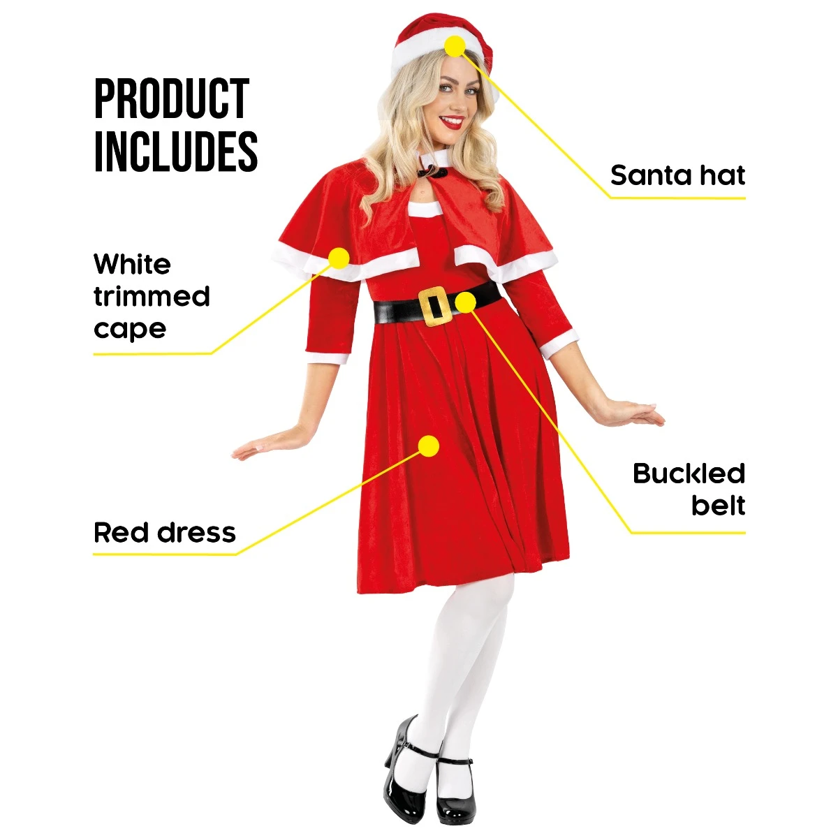 Costume Babbo Natale Donna 4 Costume Babbo Natale Donna - immagine 2