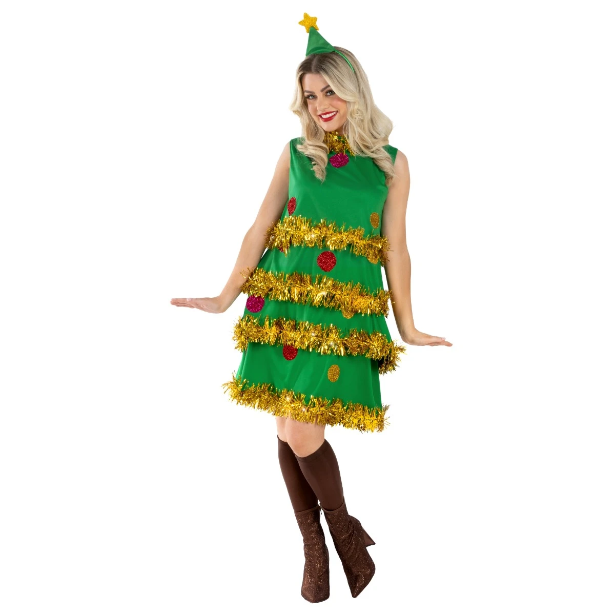 Costume Albero Di Natale Donna 3 Costume Albero Di Natale Donna