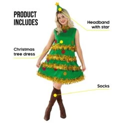 Vendite Morphsuits -Vendite Morphsuits fn4233 womens xmas tree 9