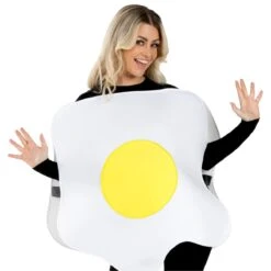 Costume Uovo Adulti 15 Costume Uovo Adulti -Vendite Morphsuits fn4509 fried egg tabard womens 5