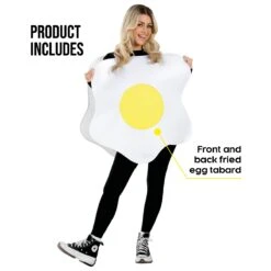 Vendite Morphsuits -Vendite Morphsuits fn4509 fried egg tabard womens 6