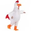 Costume Da Pollo Gigante Gonfiabile Per Uomo 1 Costume Da Pollo Gigante Gonfiabile Per Uomo -Vendite Morphsuits inflatable chicken costume men