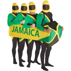 Costume Tuta Bob Giamaicano Adulti 13 Costume Tuta Bob Giamaicano Adulti -Vendite Morphsuits jamaican bobsled morphsuit 5