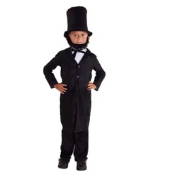 Costume Abramo Lincoln Bambino