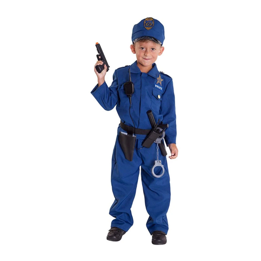 Costume Poliziotto Americano Bambino 3 Costume Poliziotto Americano Bambino