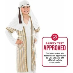 Kids Gold Shepherd Nativity Costume -Vendite Morphsuits kids gold shepherd costume nativity 5
