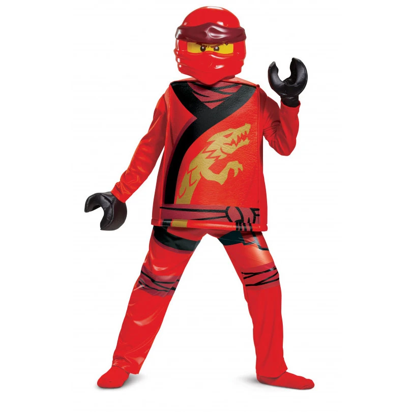 Costume Lego Ninjago Bambino 3 Costume Lego Ninjago Bambino