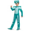 Costume Minecraft Armatura Diamanti Bambino 1 Costume Minecraft Armatura Diamanti Bambino -Vendite Morphsuits kids minecraft armour costume classic