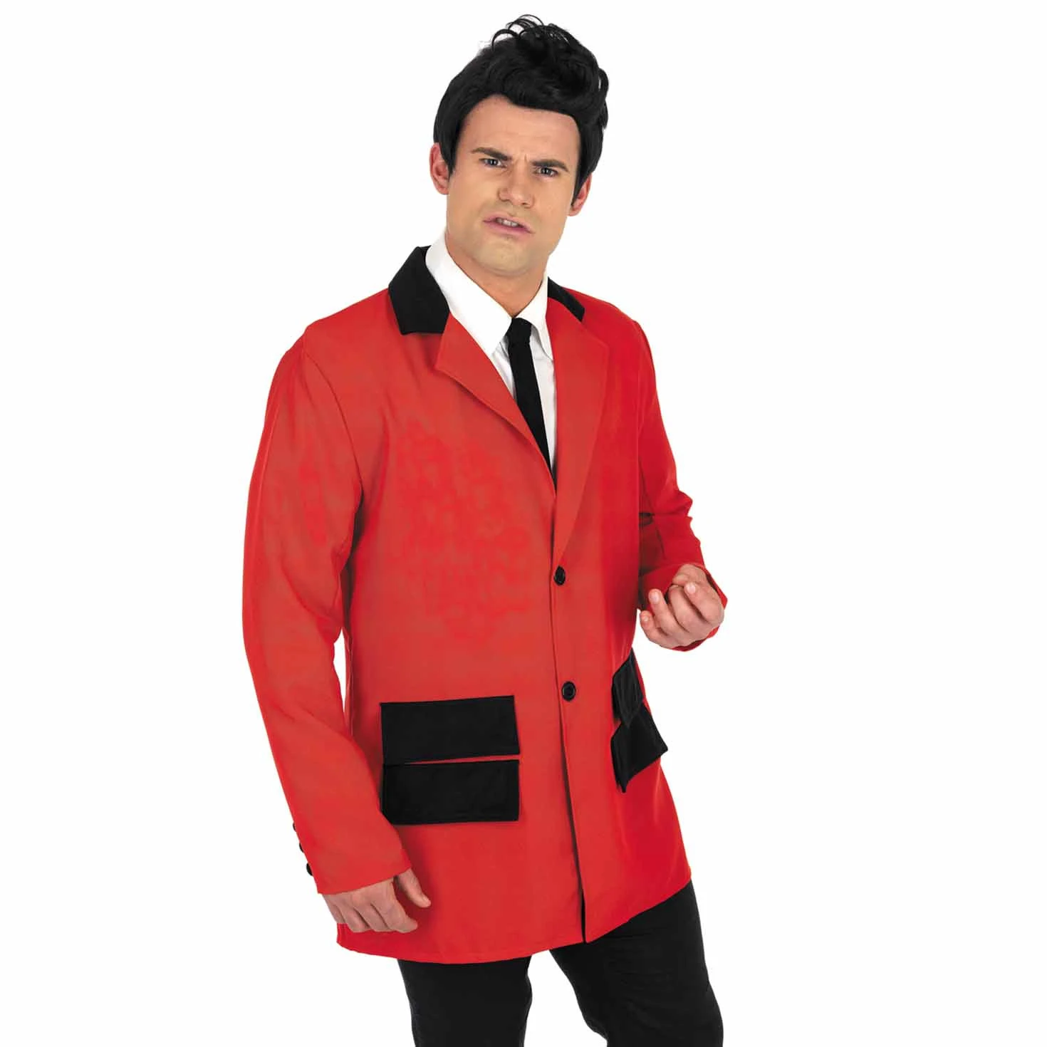 Costume Teddy Boy Rosso Adulti 5 Costume Teddy Boy Rosso Adulti - immagine 3
