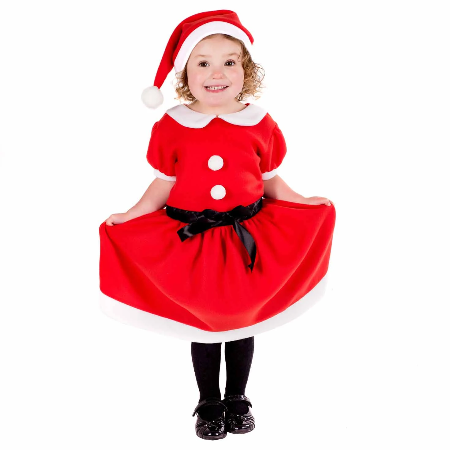 Costume Babbo Natale Bambina 3 Costume Babbo Natale Bambina