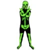 Costume Scheletro Fosforescente Bambini 2 Costume Scheletro Fosforescente Bambini -Vendite Morphsuits m1 g l glow skeleton kids morphsuit 1