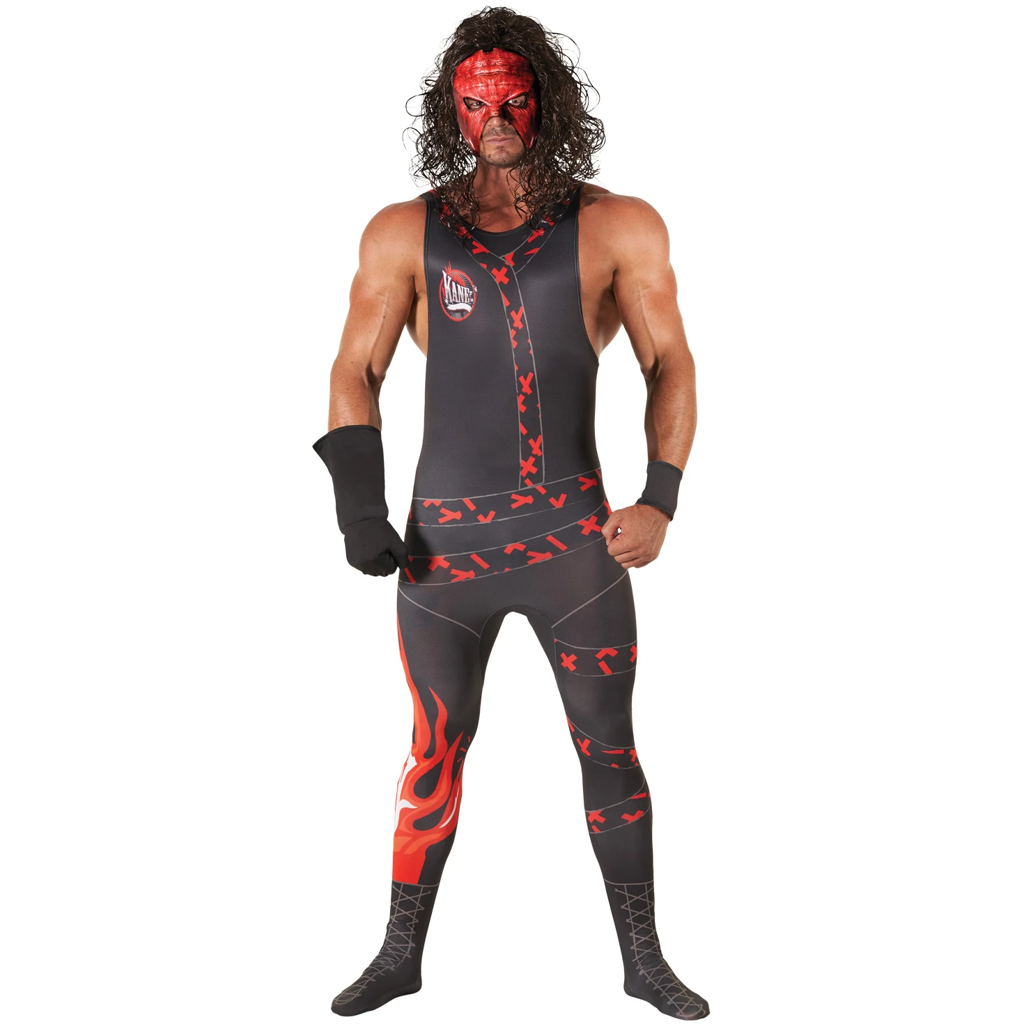 Costume Kane WWE Adulto 5 Costume Kane WWE Adulto - immagine 3