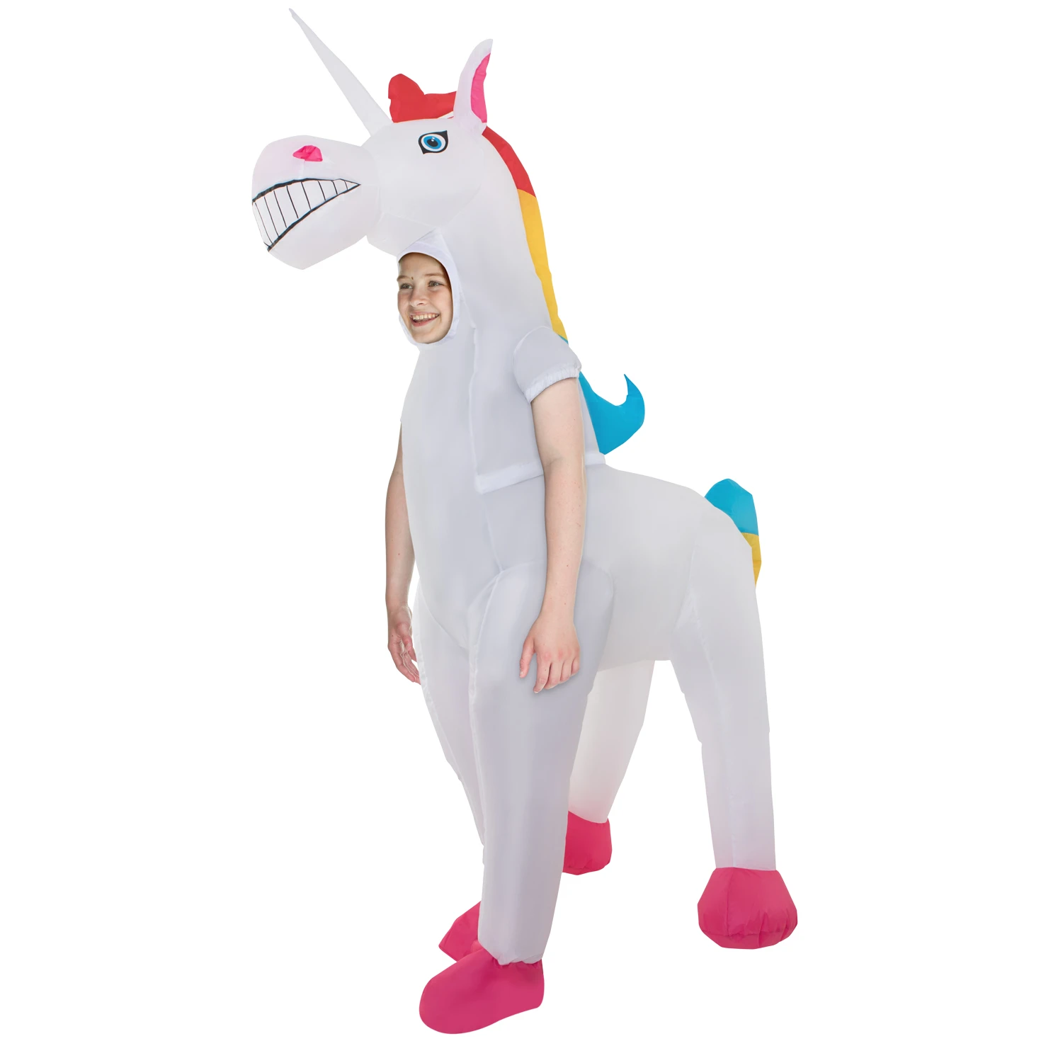 Costume Gonfiabile Unicorno Bambino 6 Costume Gonfiabile Unicorno Bambino - immagine 4