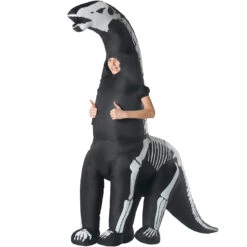 Costume Gonfiabile Dinosauro Scheletro Bambino -Vendite Morphsuits m1 k i kids skeleton diplodocus pose 2 mckgidis 2 1