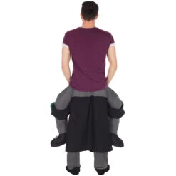 Costume Frankenstein A Cavalluccio Adulto 7 Costume Frankenstein A Cavalluccio Adulto -Vendite Morphsuits m1 m c mcpbfr 4 back 1