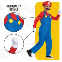 Costume Super Mario Bambino -Vendite Morphsuits mario deluxe kids 4