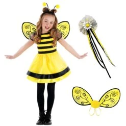 Costume Da Ragazzo Per Bambini 16 Costume Da Ragazzo Per Bambini -Vendite Morphsuits mckbb bumble bee kids 01a