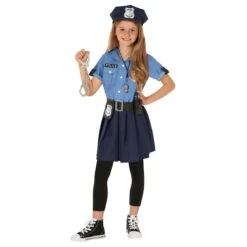 Costume Da Poliziotta Blu Per Ragazze -Vendite Morphsuits mckbp kids police blue