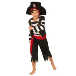 Costume Di Base Da Marinaio Pirata Per Bambini -Vendite Morphsuits mckbpd pirate basic kids 02