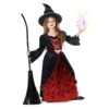 Costume Da Strega Pipistrello Rosso Per Bambini -Vendite Morphsuits mckbwrd bat witch red kids 1 1